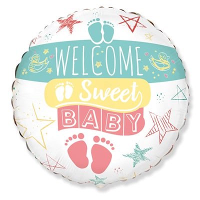 Шар Welcome sweet baby
